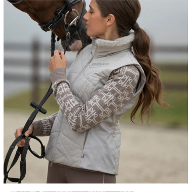 Pull col roulé laine KINGSLAND – KL Brandmark | Équitation