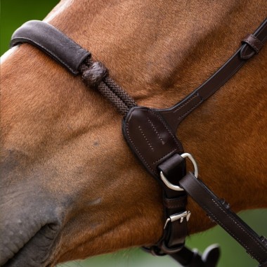 Bridon Bitless Jump'In ORIGIN – Bridon sans mors en cuir italien premium